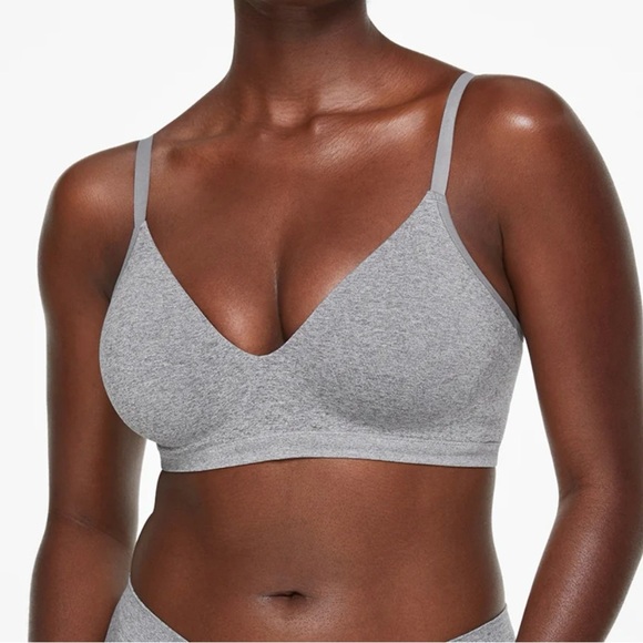 ThirdLove Gray Comfort Bra with Adjustable Straps - Picture 1 of 9